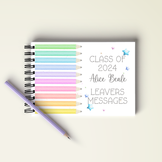Leavers Personalised Notebook | College & University | Class of 2024