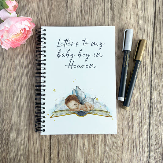 Letters to my baby boy in heaven notebook